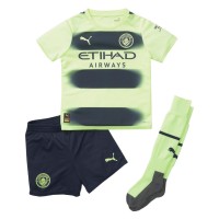 Manchester City Erling Haaland #9 Fotballklær Tredjedraktsett Barn 2022-23 Kortermet (+ korte bukser)
